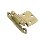 Amerock Amerock Face Frame 3/8 in Inset Hinge - Burnished Brass