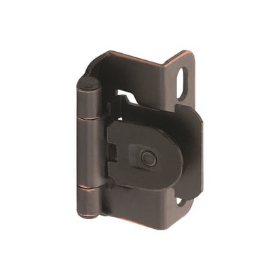 Amerock Amerock Face Frame Single Demountable 1/2 in Overlay Hinge - Oil-Rubbed Bronze