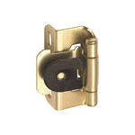 Amerock Amerock Face Frame Single Demountable 1/2 in Overlay Hinge - Gold