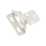 Hickory Hardware Hickory Hardware Face Frame 1/4 in Overlay Hinge - Satin Nickel