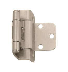 Amerock Amerock Face Frame 3/8 in Inset Hinge - Satin Nickel