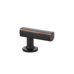 Emtek Freestone Finger Pull Oil-Rubbed Bronze - 1 7/8 in
