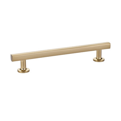 Emtek Freestone Pull Satin Brass - 6 in