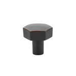 Emtek Mod Hex Knob Oil-Rubbed Bronze - 1 1/8 in