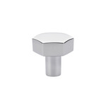 Emtek Mod Hex Knob Polished Chrome - 1 1/8 in