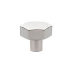 Emtek Mod Hex Knob Polished Nickel - 1 1/2 in