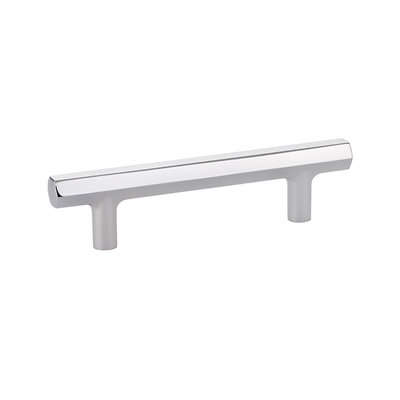 Emtek Mod Hex Pull Polished Chrome - 3 1/2 in