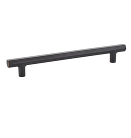 Emtek Mod Hex Pull Oil-Rubbed Bronze - 8 in