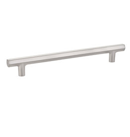 Emtek Mod Hex Pull Satin Nickel - 8 in