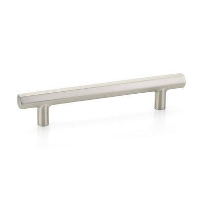 Emtek Mod Hex Pull Satin Nickel - 5 in