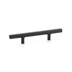 Emtek Mod Hex Extended Pull Flat Black - 3 1/2 in