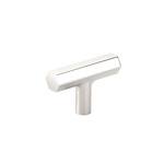 Emtek Mod Hex T-Knob Polished Nickel - 2 in