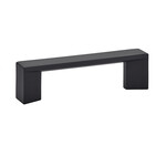 Emtek Trinity Pull Flat Black - 3 in