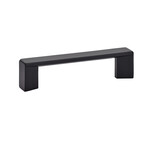 Emtek Trinity Pull Flat Black - 3 1/2 in