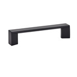 Emtek Trinity Pull Flat Black - 4 in