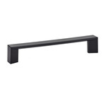 Emtek Trinity Pull Flat Black - 5 in