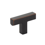 Emtek Warwick T-Knob Oil-Rubbed Bronze - 2 in