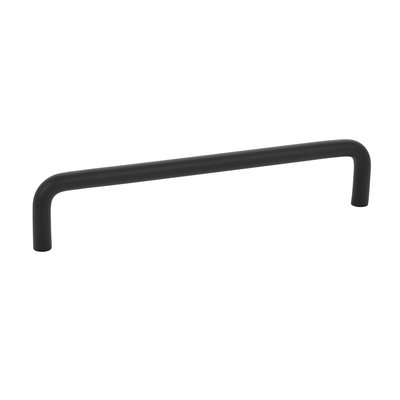 Emtek Wire Pull Flat Black - 6 in