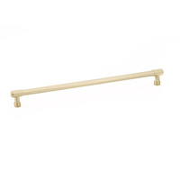 Jasper Pull Satin Brass - 12 in