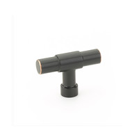 Jasper T-Knob Oil-Rubbed Bronze - 2 in