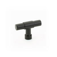 Jasper T-Knob Flat Black - 2 in