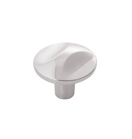 Hickory Hardware Hickory Hardware Crest Round Knob Chrome - 1 1/4 in