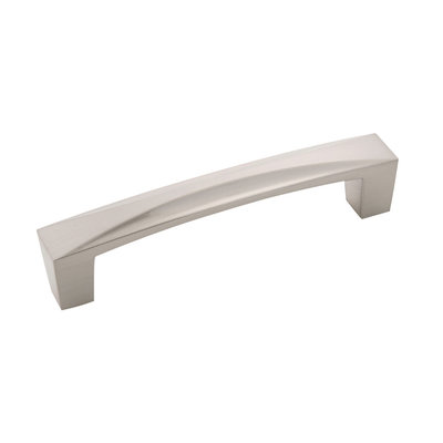 Hickory Hardware Crest Pull Satin Nickel - 3 3/4 in