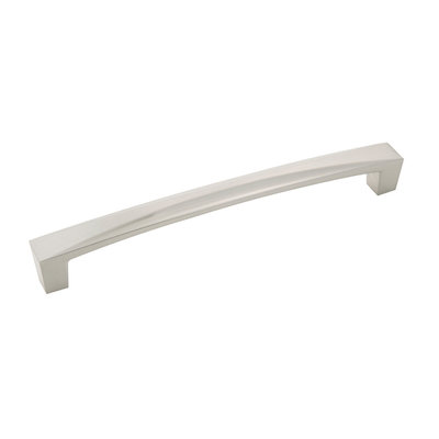 Hickory Hardware Crest Pull Satin Nickel - 6 5/16 in