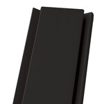 Eureka Eureka Slim Aluminium Profile Matte Black - 3 m