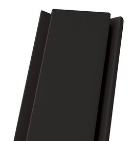 Eureka Eureka Slim Aluminium Profile Matte Black - 3 m