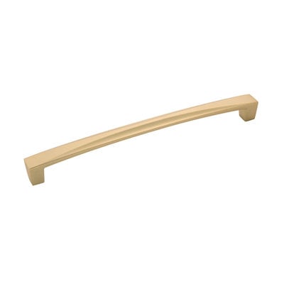 Hickory Hardware Crest Pull Flat Ultra Brass - 7 9/16 in