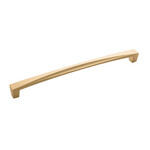 Hickory Hardware Crest Pull Flat Ultra Brass - 8 13/16 in