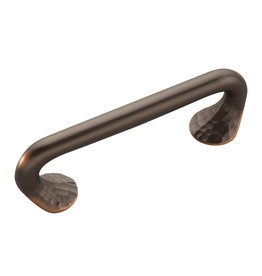 Hickory Hardware Craftsman Pull Oil-Rubbed Bronze Highlighted - 3 in