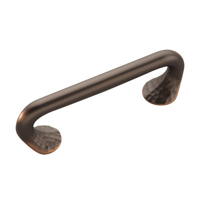 Hickory Hardware Craftsman Pull Oil-Rubbed Bronze Highlighted - 3 in