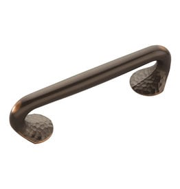 Hickory Hardware Craftsman Pull Oil-Rubbed Bronze Highlighted - 3 3/4 in