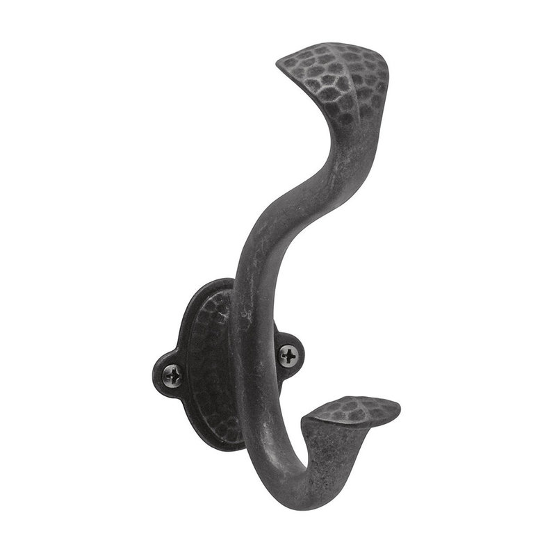 Craftsman Hook Black Iron - 1 3/8 in - Handles & More