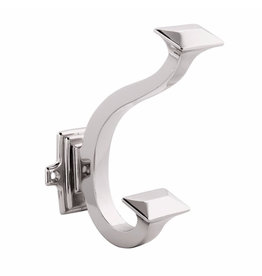 Hickory Hardware Bungalow Hook Polished Nickel - 1 1/2 in