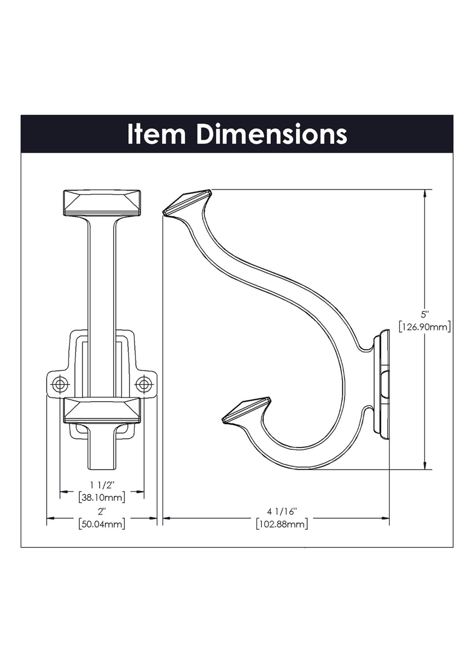 Hickory Hardware Bungalow Hook