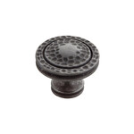 Hickory Hardware Mountain Lodge Ornate Knob Black Iron - 1 3/8 in