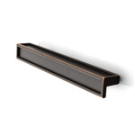Marathon Hardware Concrete Pull Black with Copper - 6 5/16 in