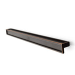 Marathon Hardware Concrete Pull Black with Copper - 12 5/8 in