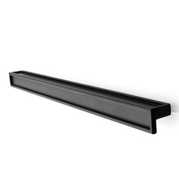 Marathon Hardware Concrete Pull Matte Black - 12 5/8 in