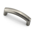 Marathon Hardware Montague Pull Brushed Nickel - 3 3/4 in