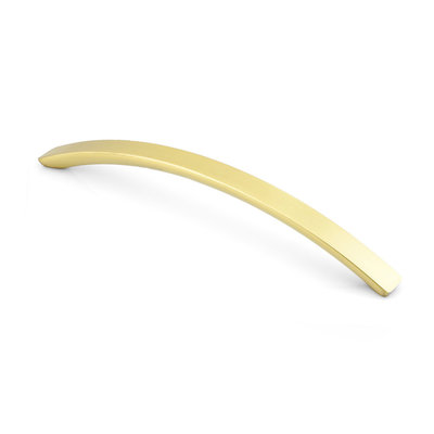 Viefe Arch Pull Brushed Brass - 8 1/4 in