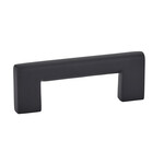 Emtek Trail Pull Flat Black - 3 in