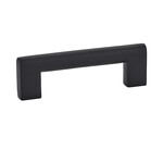 Emtek Trail Pull Flat Black - 3 1/2 in
