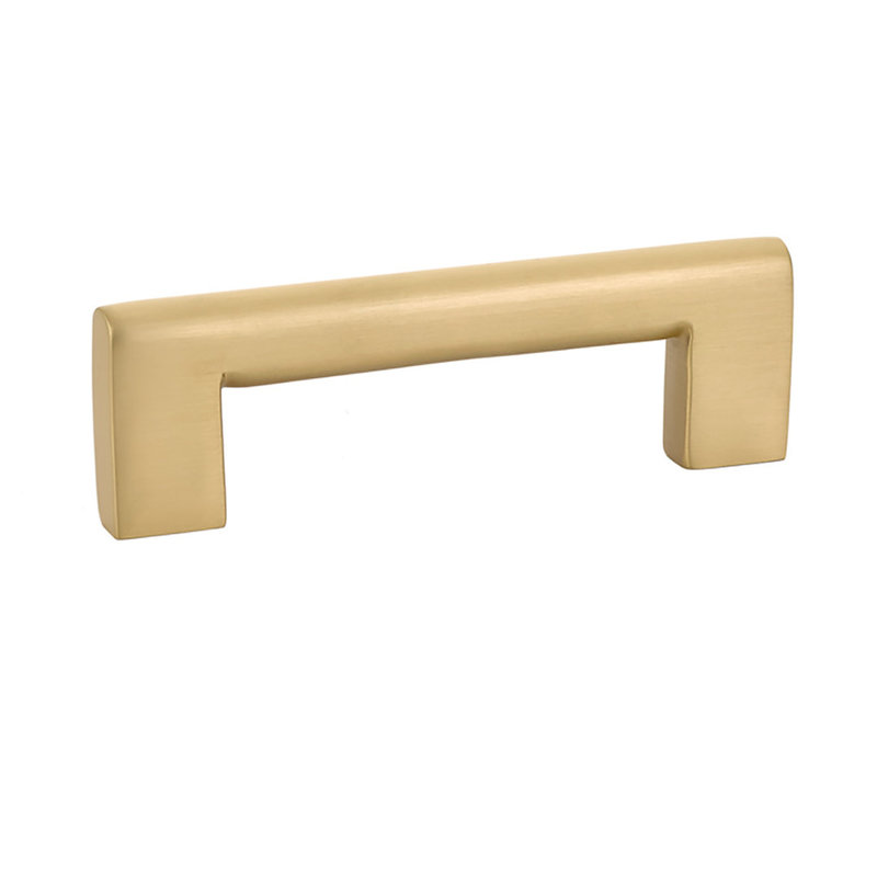 Unlacquered Polished Brass Wire Drawer Pulls - Cabinet Handles
