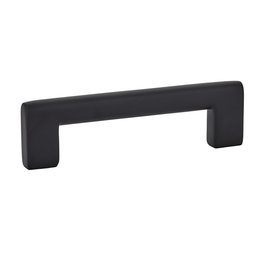 Emtek Trail Pull Flat Black - 4 in