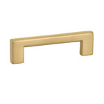 Emtek Trail Pull Unlacquered Brass - 4 in