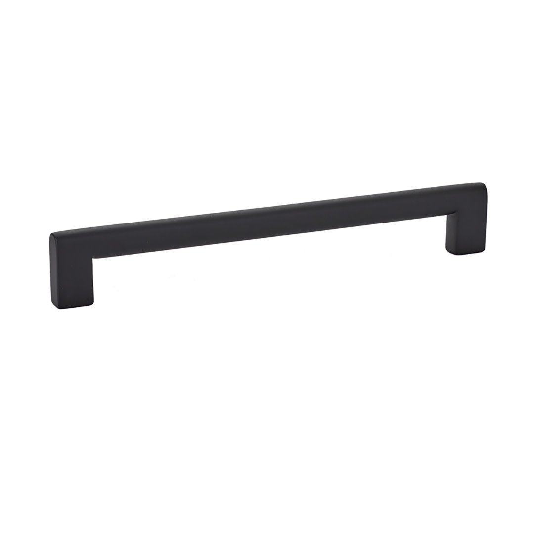 Trail Pull Flat Black - 8 in - Handles & More